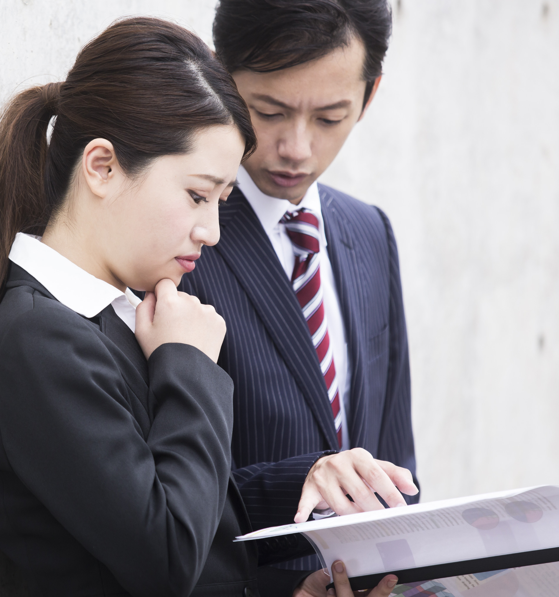 男性と女性の画像